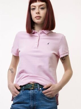 Nautica pink polo shirt.